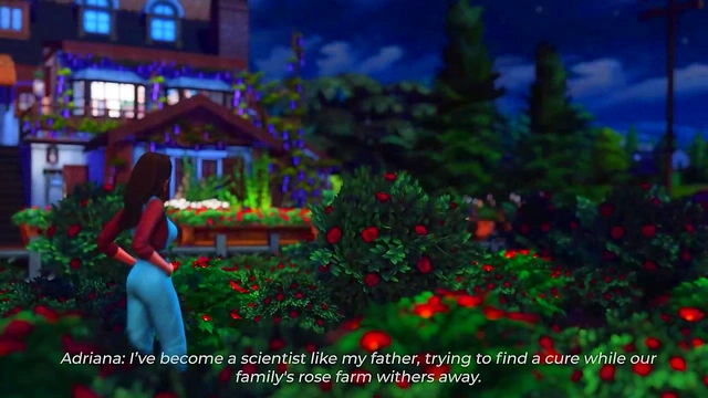 Fangs and Roses - 3d Hentai - Preview Version