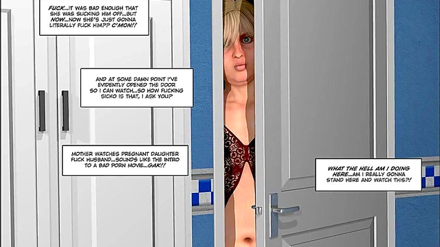 3D Comic The Fall of Innocence 1718