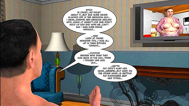 3D Comic The Fall of Innocence 1718