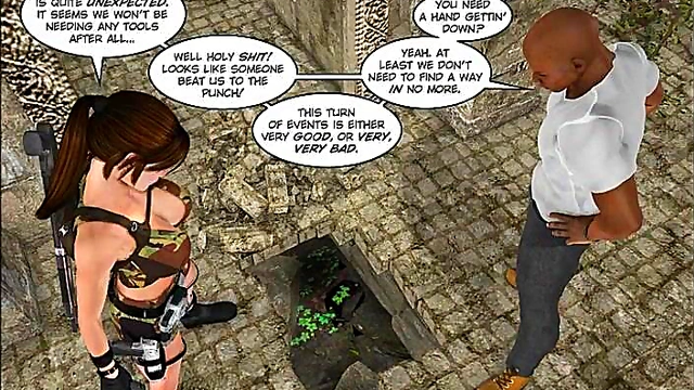 3D Comic: Clara Ravens. Chapter 2