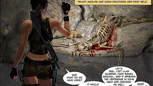 3D Comic: Clara Ravens. Chapter 2