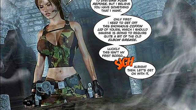 3D Comic: Clara Ravens. Chapter 2