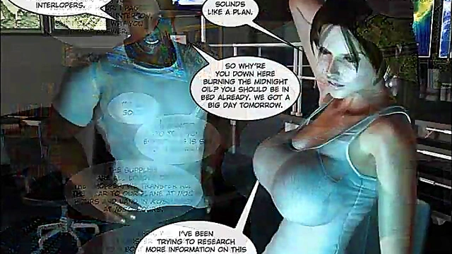 3D Comic: Clara Ravens. Chapter 2