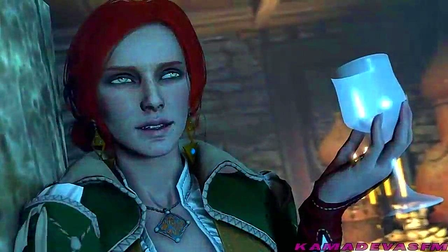 Lulu is fucking by red head bby in 3D