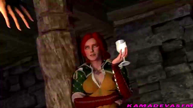 Lulu is fucking by red head bby in 3D