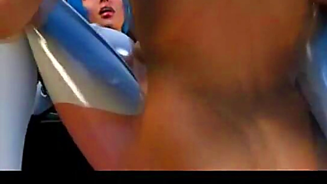 3D Busty Space Girl 18+ Jizzed Twice!