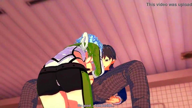 Art Online 3d Hentai - Sinon sucks cock and gets rammed TWICE