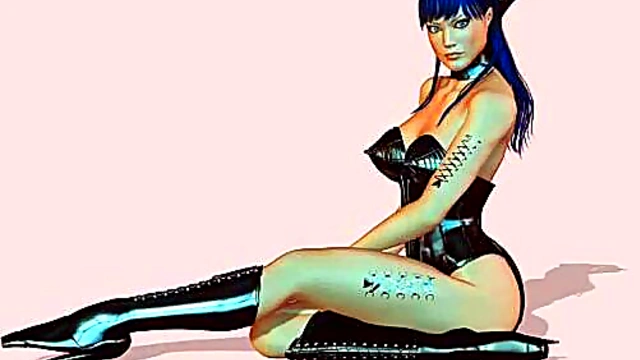 3D Kinky Babes in Latex!