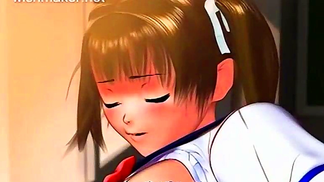 Busty hentai fucked hard