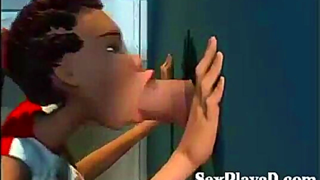 3d bath room fun xvideos