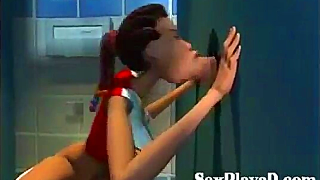 3d bath room fun xvideos