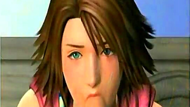 Gorgeous 3D cutie fucking and masturbating