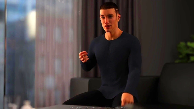 THE OFFICE - Sex Scene #8b Big ass Sex with Boy 18+friend - 3d game, porn game