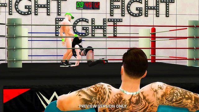 Triple Wrestle With Saraya & Cena - 3d Hentai - Preview Version