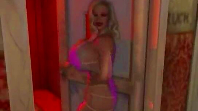 3D Hooker with Giant Tits!