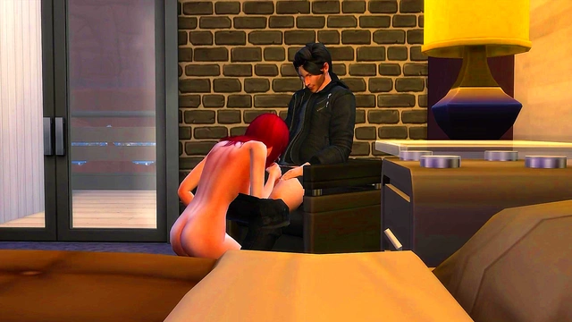 Red Head Girl 18+friend Can't Take It Anymore - 3d Hentai