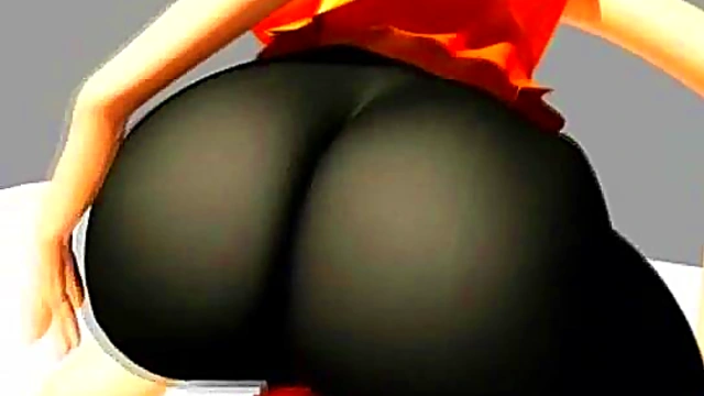 3D Animated Busty Girl 18+ Gets Cum!