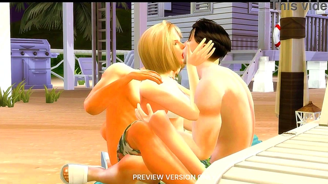 Beach Walk With Taylor And Joe - 3d Hentai - Preview Version
