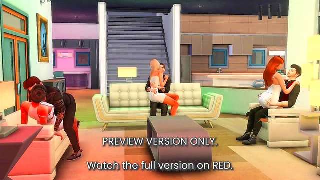 The Bachelorette Party with the Bazories - 3d Hentai - Preview Version