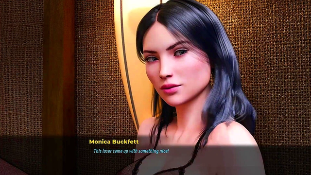 Fashion Business #17 - Monica giving footjob - 3d hentai, Animation, Porn games, Adult games, 3d game