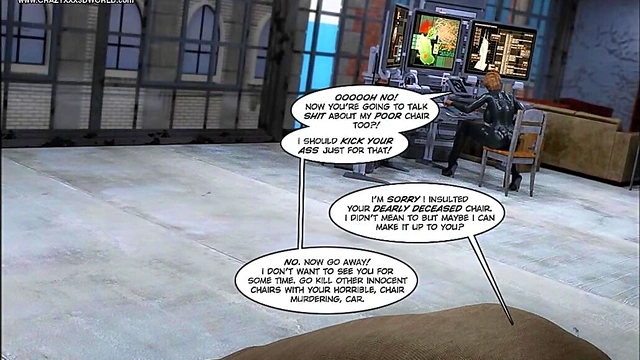 3D Comic: Echo. Episode 8 - Sress Test