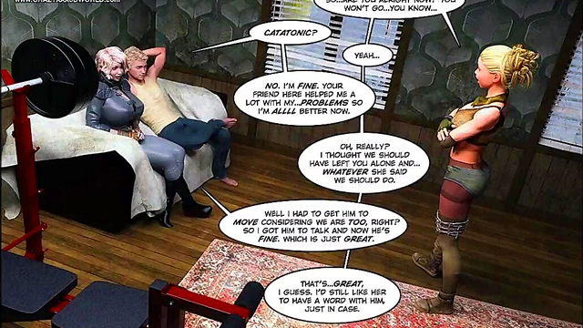 3D Comic: Echo. Episode 8 - Sress Test
