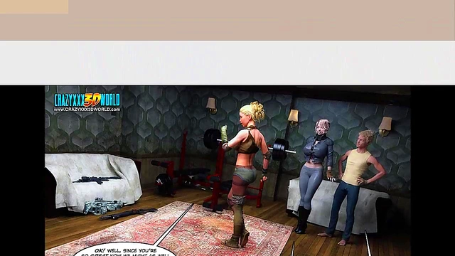 3D Comic: Echo. Episode 8 - Sress Test