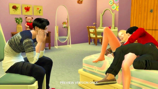 Sharing Friends With Ross Joey And Rachel - 3d Hentai - Preview Version