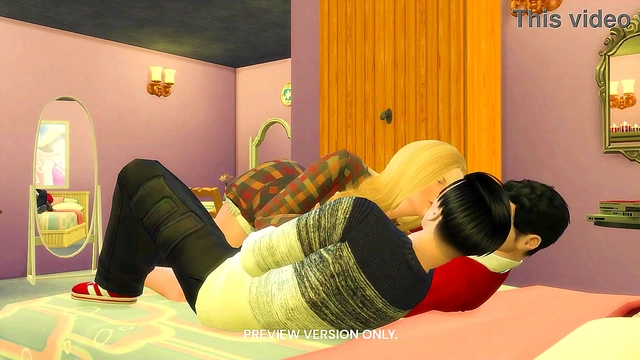 Sharing Friends With Ross Joey And Rachel - 3d Hentai - Preview Version