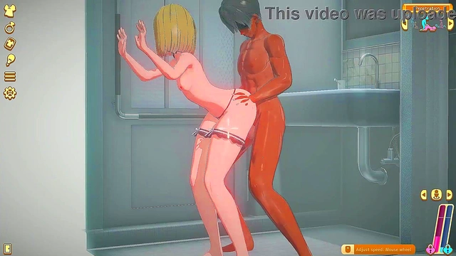 3D HENTAI BATHROOM ADVENTURES