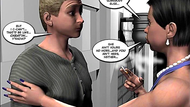 3D Comic: Breaking up is hard to do!