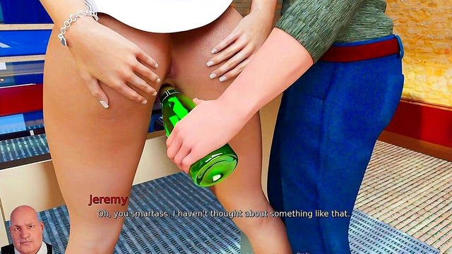 Anna Exciting Affection #10 - Blowjob Jeremy boss - 3d hentai game