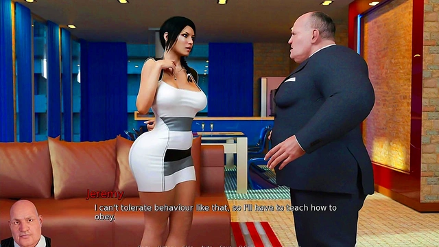 Anna Exciting Affection #10 - Blowjob Jeremy boss - 3d hentai game