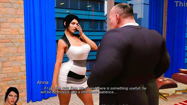 Anna Exciting Affection #10 - Blowjob Jeremy boss - 3d hentai game