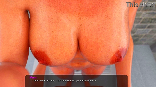 MILFY CITY - Sex scene #17 - Shower with my hot milf - Porn games, Adult games, 3d game