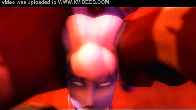 3D Hentai - Dark elf gangbanged with big dicks and recieves creampie and facial - http://toonypip.vip - uncensored 3D Hentai