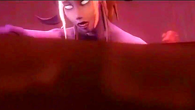 3D Hentai - Dark elf gangbanged with big dicks and recieves creampie and facial - http://toonypip.vip - uncensored 3D Hentai