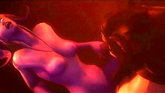 3D Hentai - Dark elf gangbanged with big dicks and recieves creampie and facial - http://toonypip.vip - uncensored 3D Hentai