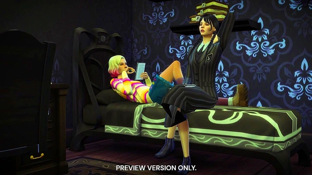 Wednesday Had First Sex With Enid - 3d Hentai - Preview Version