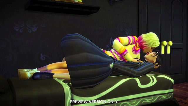 Wednesday Had First Sex With Enid - 3d Hentai - Preview Version