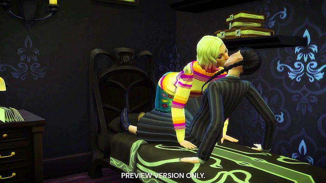 Wednesday Had First Sex With Enid - 3d Hentai - Preview Version