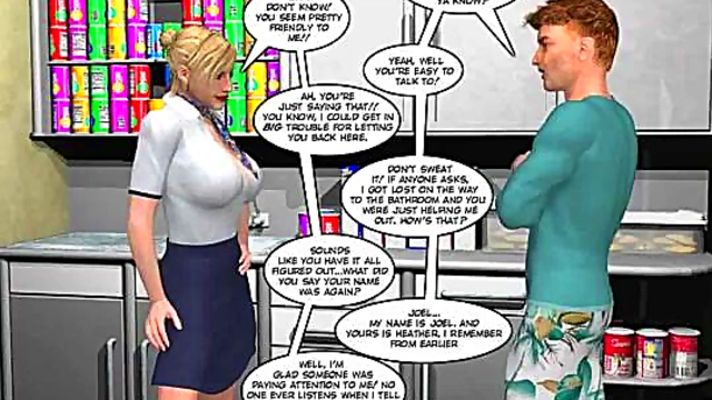 3D Comic: Dark DesTiny 18+. Episode 1