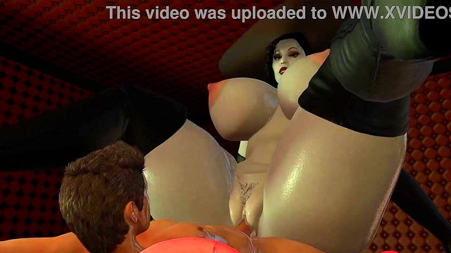 Alcina Dimitrescu Rides Cock on Top in POV