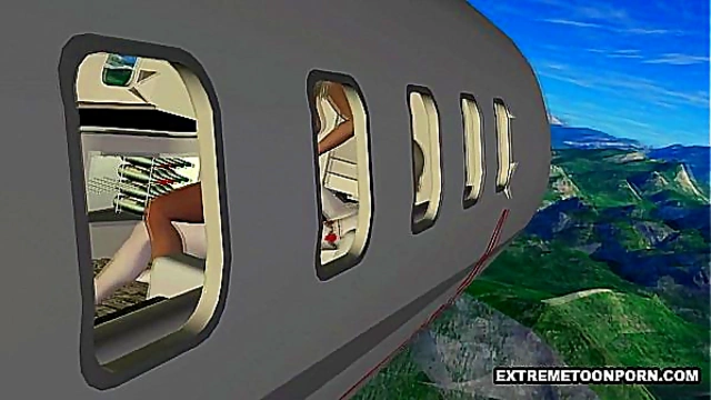 3D Blonde Sucks and Fucks a Horny Vampire Hunk