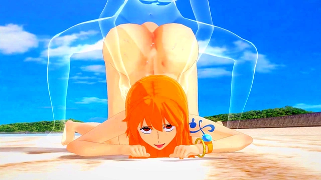 Nami fucks with you / 3D Animation / One Piece