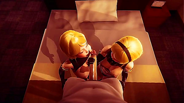 Fucked the twins from Nier: Automata l 3D hentai anime