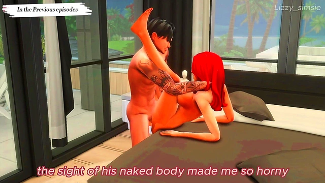 Horny StepSister get fucked by StepBrother and a stranger - sims 4 - 3D animation