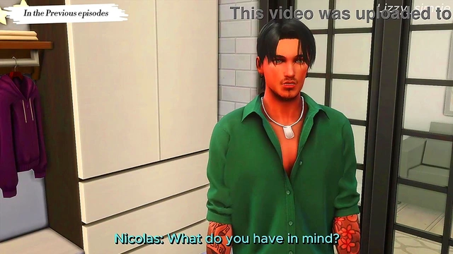 Horny StepSister get fucked by StepBrother and a stranger - sims 4 - 3D animation