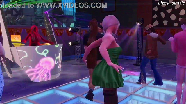 Horny StepSister get fucked by StepBrother and a stranger - sims 4 - 3D animation