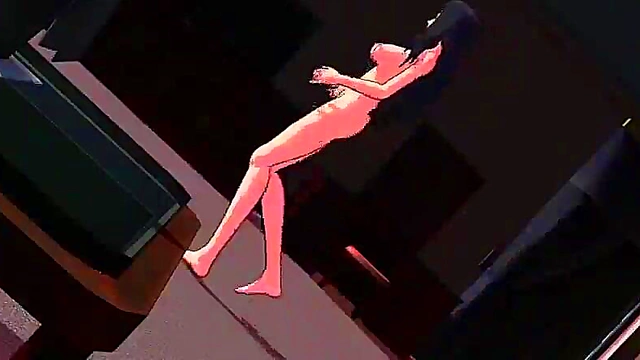 Hinata dancing MMD 3D SDM naruto